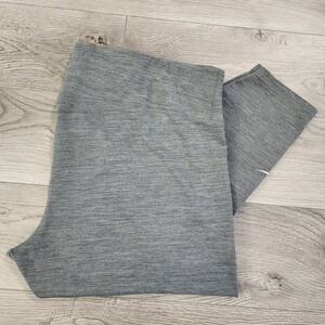 Nike Dri Fit Women's Plus Size 3X Legging Skinny‎ Pants Gray Pull On Logo